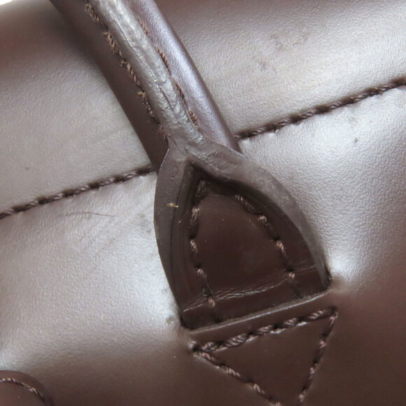 LOUIS VUITTON Authentic Brown Damier Canvas Backpack main image 16